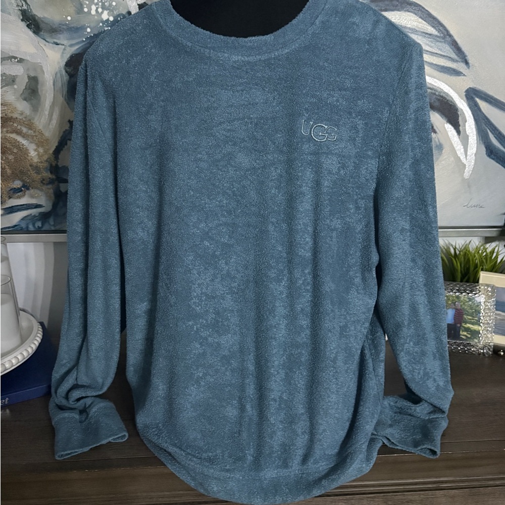 UGG Soft turquoise ,Crewneck Top, Authentc